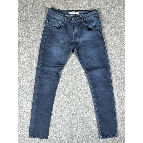 Lacoste Denim - Lacoste Jeans Straight Fit‎ Dark Wash Stretch Waist Womens Size 42x30